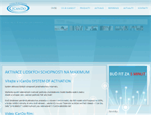 Tablet Screenshot of aktivujse.cz